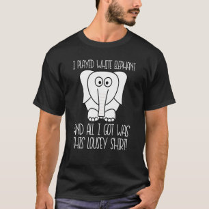 Camiseta Jugué Elefante Blanco Todo Lo Que Tengo Lousey Cut