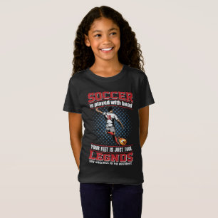 Camiseta Jugué Fútbol Con La Cabeza