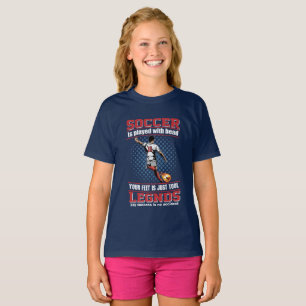 Camiseta Jugué Fútbol Con La Cabeza