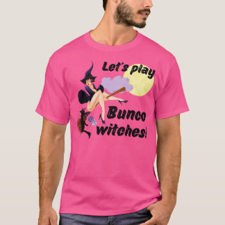 Camiseta Juguemos a Bunco Witness Bunco Halloween Pin Up Gi