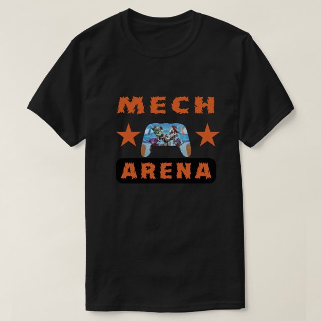 Camiseta Juguemos a la increíble batalla | Mech Arena (Diseño del anverso)