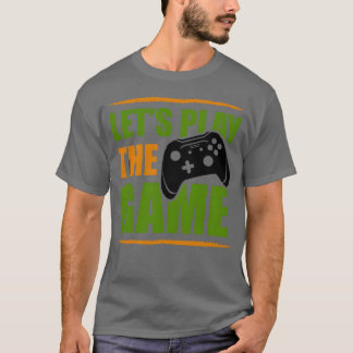 Camiseta Juguemos a Videojuegos Regalos para Jugadores de V