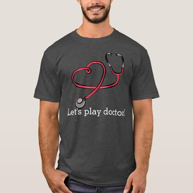 Camiseta Juguemos al médico (Anverso)