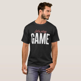 Camiseta Juguemos JUEGO