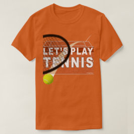 Camiseta Juguemos Tenis en Cancha de Arcilla