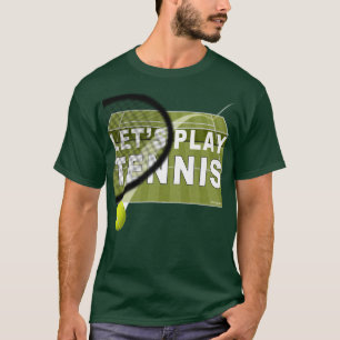Camiseta Juguemos Tenis en Cancha de Césped
