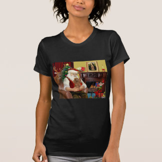 Camiseta Juguete de albaricoque de Santa/Poodle miniatura