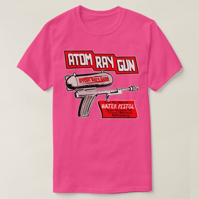 Camiseta Juguete de Átomo de época Ray Gun 40s (Diseño del anverso)