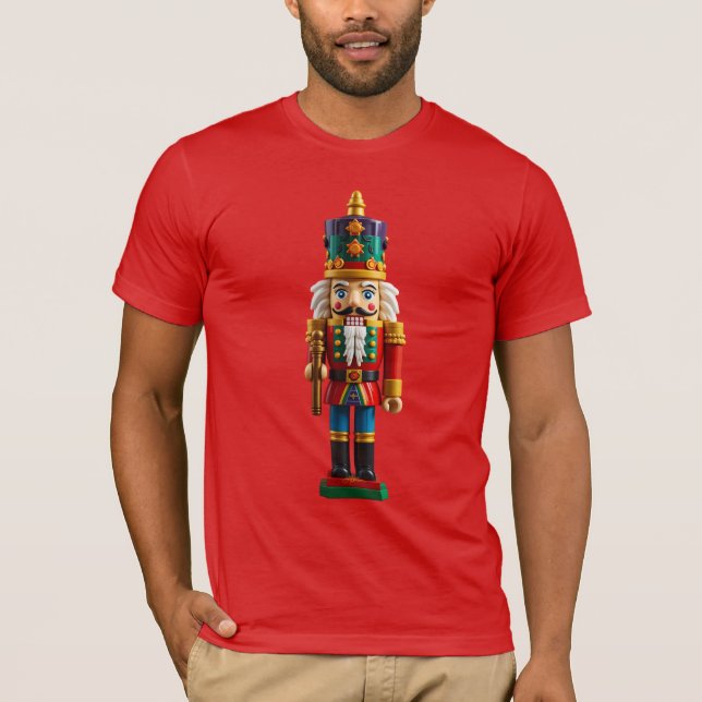 Camiseta Juguete de desnudos de Navidades coloridos (Anverso)