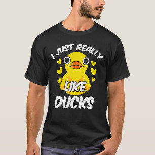 Camiseta Juguete de Duckie Cute Duckter Me Gusta Realmente