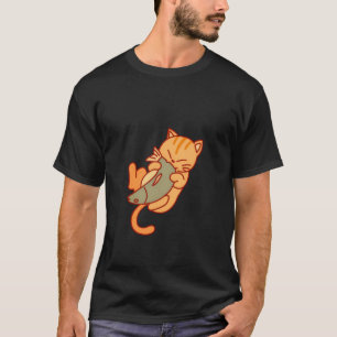 Camiseta Juguete de gato y pez - Tee clásico de la hora de 