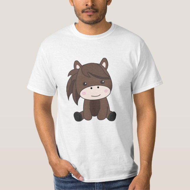 Camiseta Juguete De Ponía De Caballo Para Niños (Anverso)