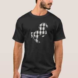 Camiseta Juguete de soplo de búfalo blanco y negro Chris