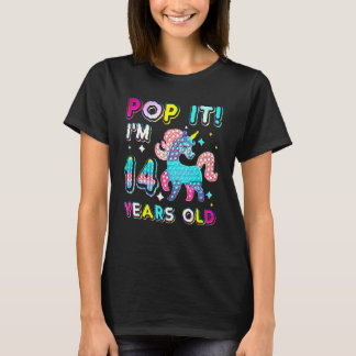 Camiseta Juguete Fidget Cumpleaños 14 Cumpleañera De 14 Año