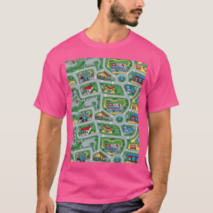 Camiseta Juguete nostálgico de la alfombra de la carretera