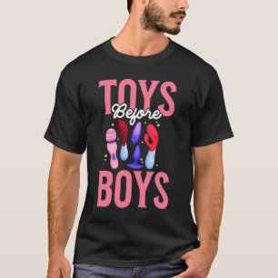 Camiseta Juguetes Antes De Niños Humor Adulto Mujeres Embar