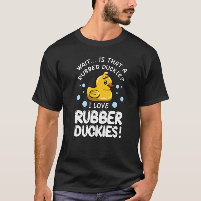 Camiseta Juguetes de bolas de duque de caucho Ducking Water (Anverso)