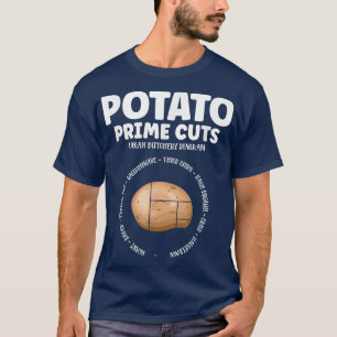 Camiseta Juguetes de papa recortan fábrica vegetariana de c