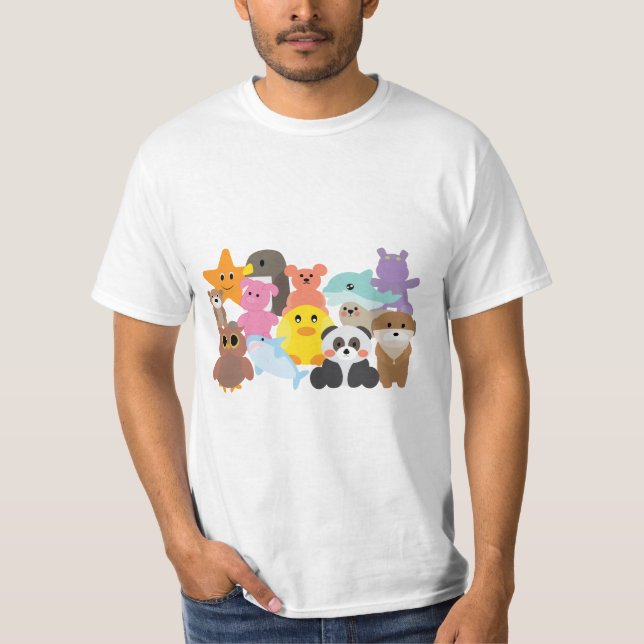 Camiseta Juguetes de Peluche  (Anverso)