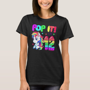 Camiseta Juguetes Divertidos de Unicornio Adorable Pop It S