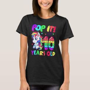 Camiseta Juguetes divertidos de unicornio lindo Pop It Soy