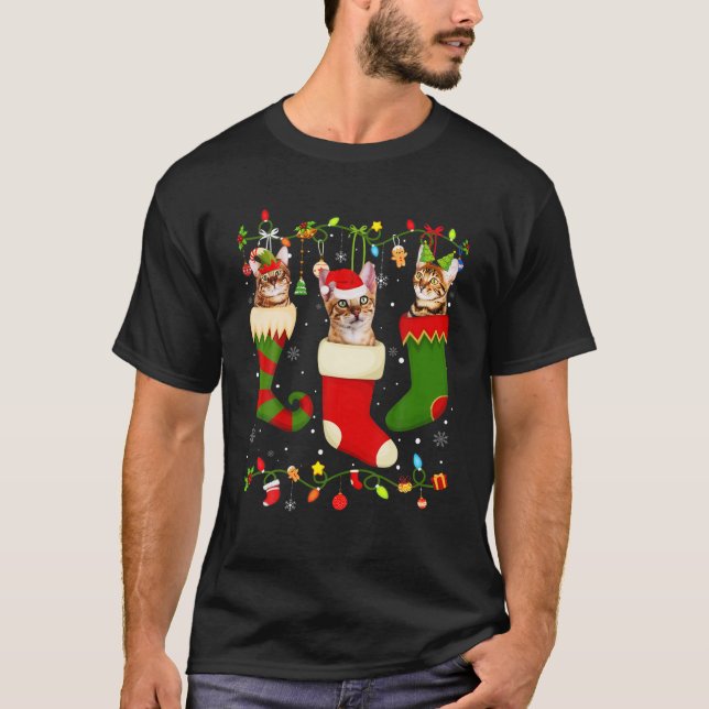 Camiseta Juguetes divertidos Navidades reaccionan tira y af (Anverso)