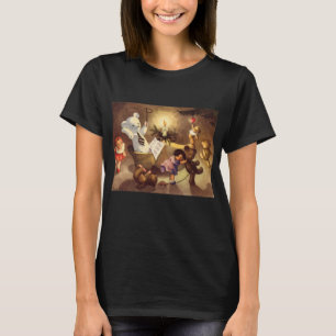 Camiseta Juguetes Navideños Antiguos, Muñecas Bailarinas, O