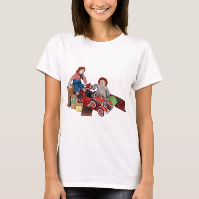Camiseta Juguetes Raggedy Ann & Andy (Anverso)