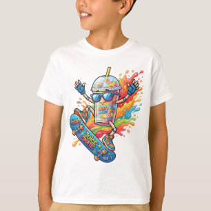 Camiseta Juice Skate Rider Diseño de ropa urbana de veran