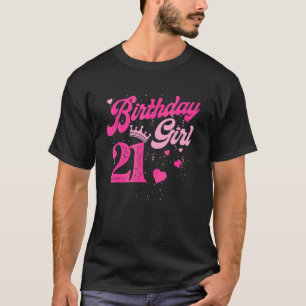 Camiseta Juicio por Chica de cumpleaños 21 años