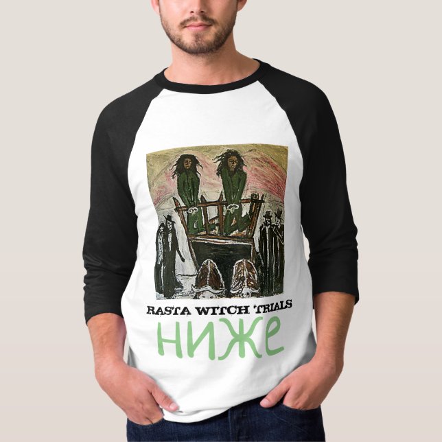 CAMISETA JUICIOS DE BRUJAS RASTA (Anverso)