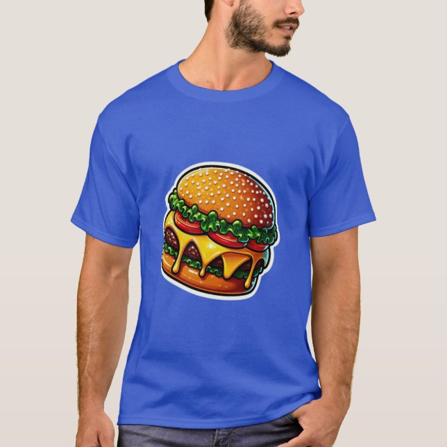 CAMISETA JUICY CHEESEBURGER 11 (Anverso)