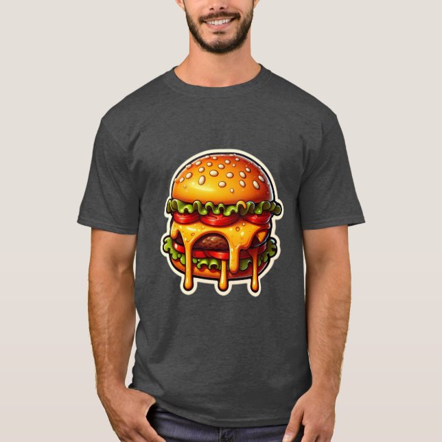 CAMISETA JUICY CHEESEBURGER 6 (Anverso)