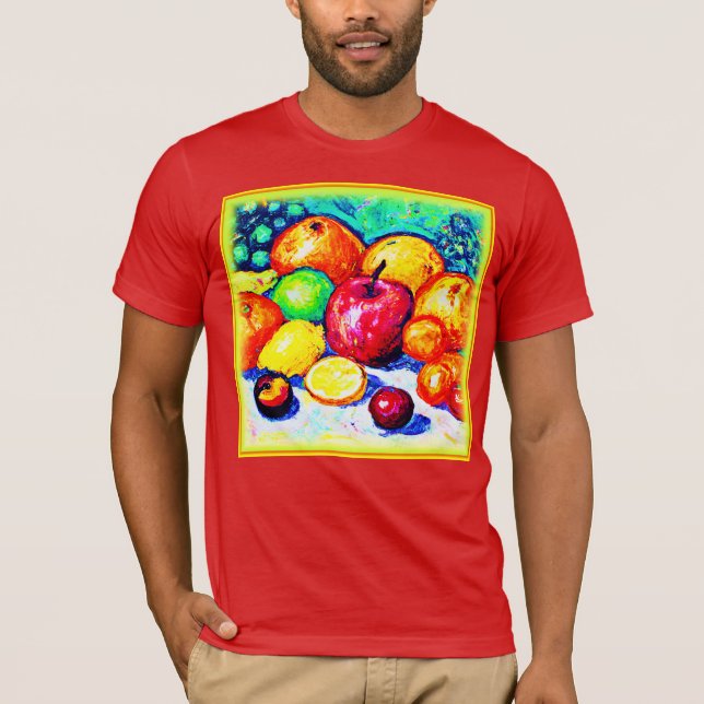Camiseta Juicy Delights Fruits. ¡Hazte con una en Zazzle (Anverso)