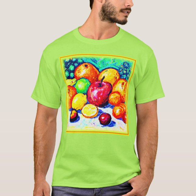 Camiseta Juicy Delights Fruits. ¡Hazte con una en Zazzle (Anverso)