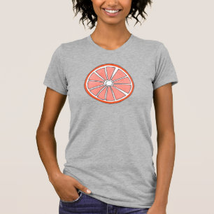 Camiseta Juicy Naranja Zesty Florida Citrus Fruit Slice
