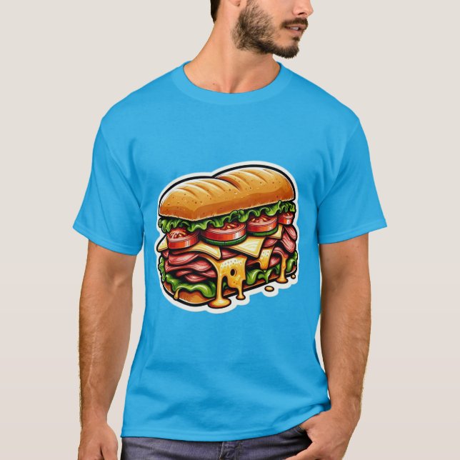 CAMISETA JUICY ROAST BEEF SANDWICH 6 (Anverso)