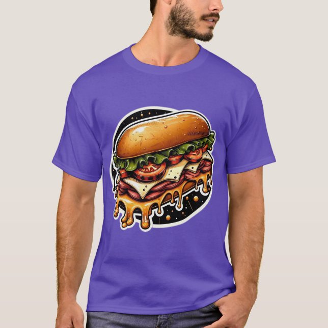 CAMISETA JUICY ROAST BEEF SANDWICH 7 (Anverso)