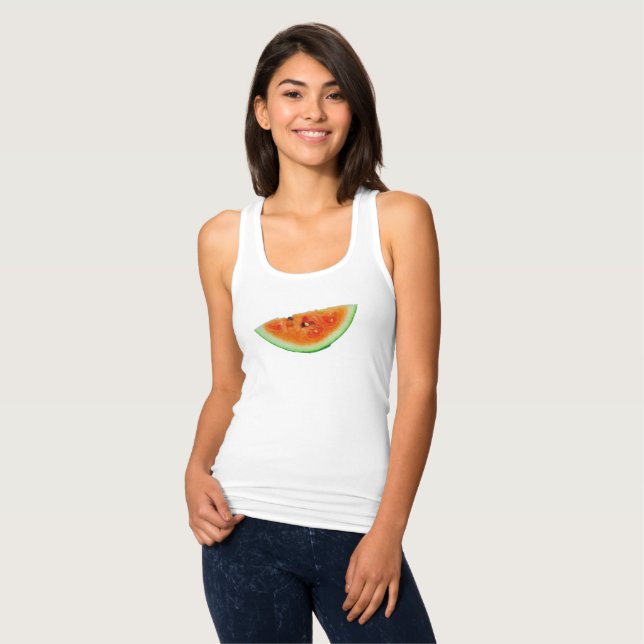 Camiseta Juicy Watermelon Red Green 4Wanda (Anverso completo)