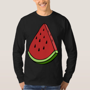 Camiseta Juicy Watermelon Slice Fruit Gráfica de Wedge Hall