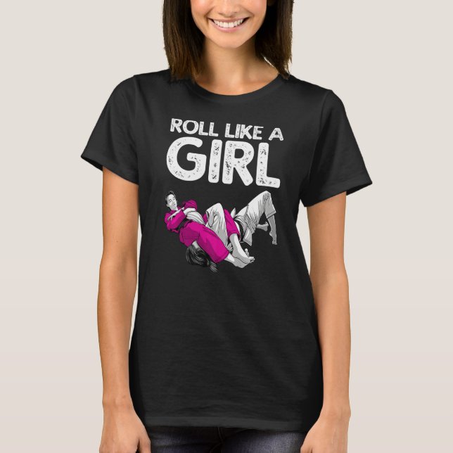 Camiseta Jujitsu Para Hombres Mujeres Niños Jiu Jitsu Brasi (Anverso)