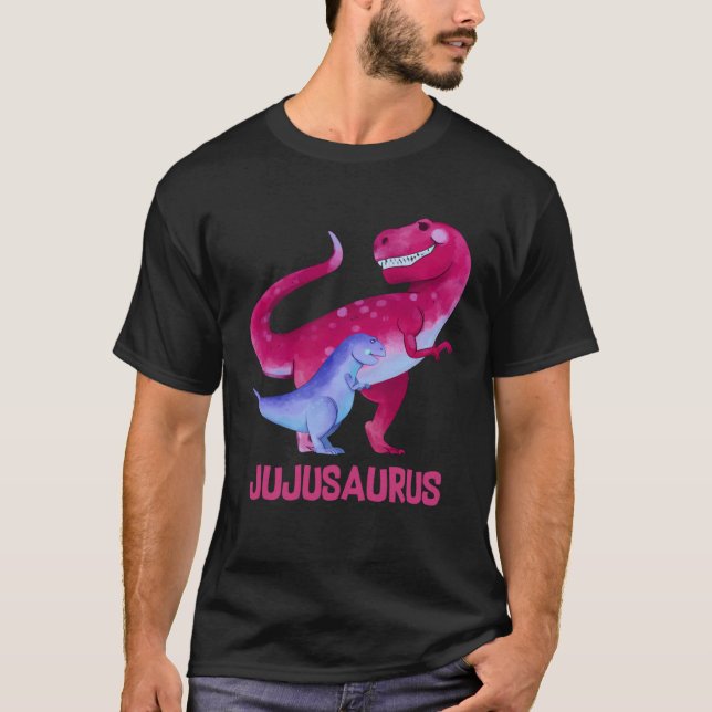 Camiseta Jujusaurus Cute AMA Saurus Dinosaur Mother s Day (Anverso)