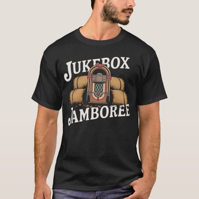 Camiseta Jukebox Jamboree - Regalos de música country (Anverso)
