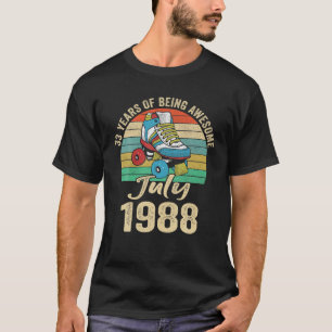 Camiseta Jul. 1988 Treinta Años Treinta