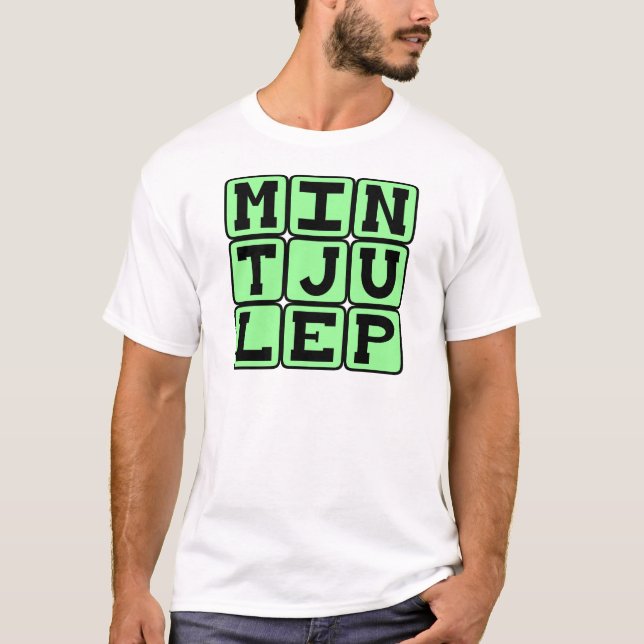 Camiseta Julepe de menta, Bebida mentolada (Anverso)
