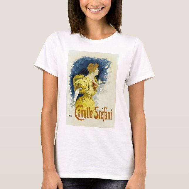 Camiseta Jules Cheret ~ Camille Stefani (Anverso)