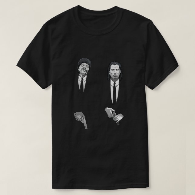 Camiseta Jules Pulp Fiction (efecto Obama) Essential (Diseño del anverso)