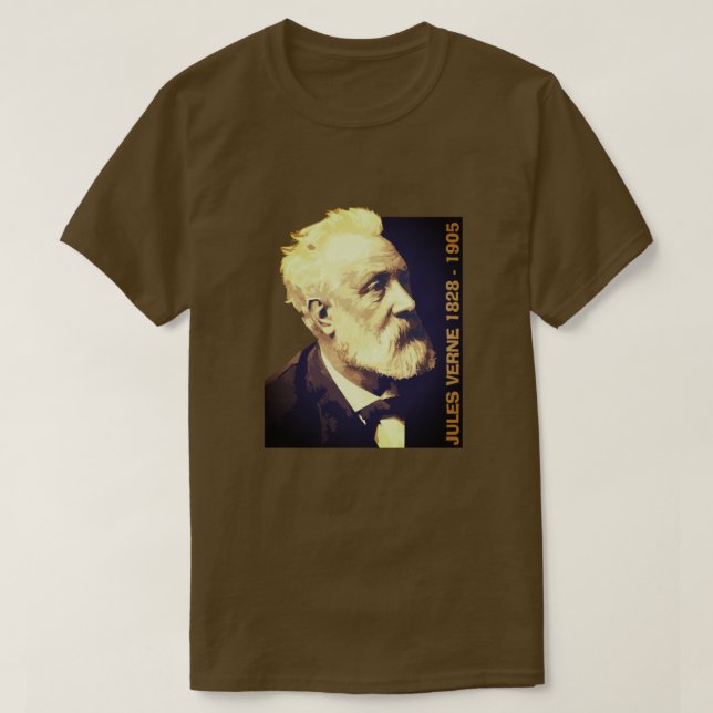 Camiseta Jules Verne (Diseño del anverso)