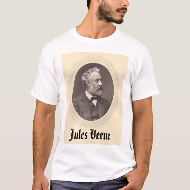Camiseta Jules Verne, Jules Verne (Anverso)