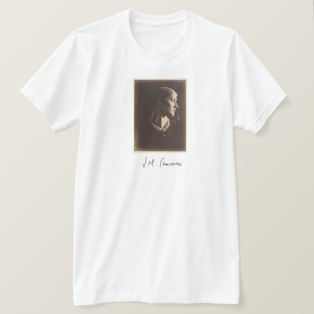 Camiseta Julia Margaret Cameron: Sra. Herbert Duckworth (Anverso del diseño)